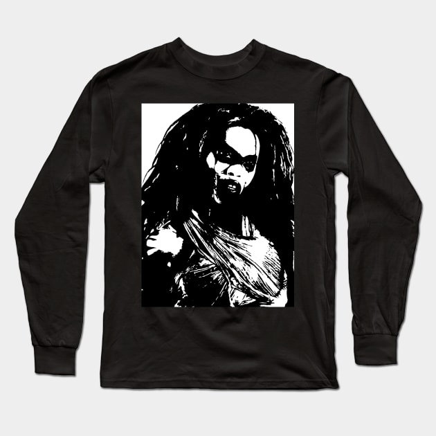 Buffy The Vampire Slayer - Sineya - The First Slayer Long Sleeve T-Shirt by deanbeckton